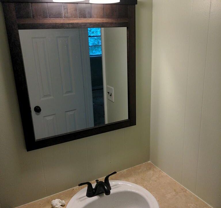 Half Bath downstairs (not cleaned yet)
