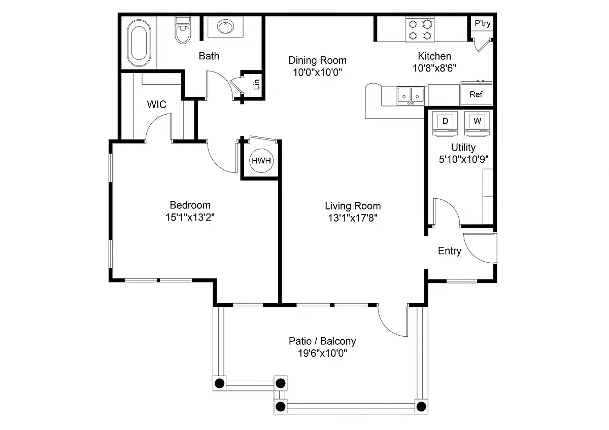 Floor plan A1