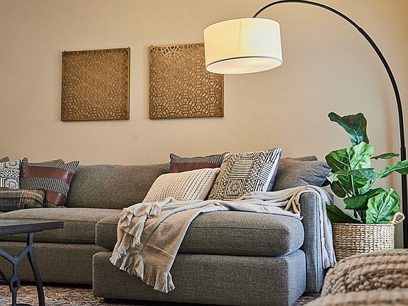 Enjoy an open-concept living room