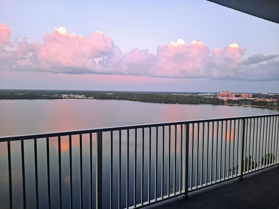Lake view balcony