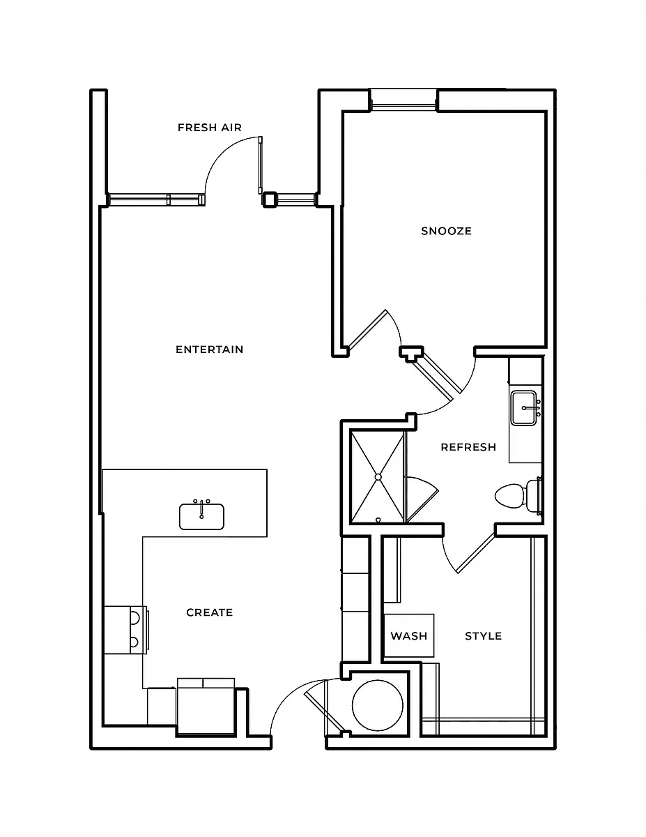 Floor plan A14