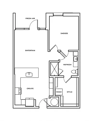 Floor plan A14