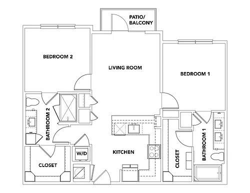 Floor plan B1(b)