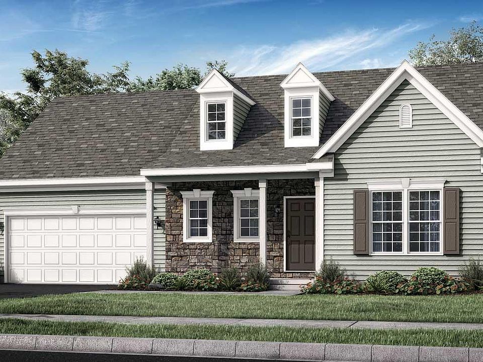 Elevation A - Optional Features Shown