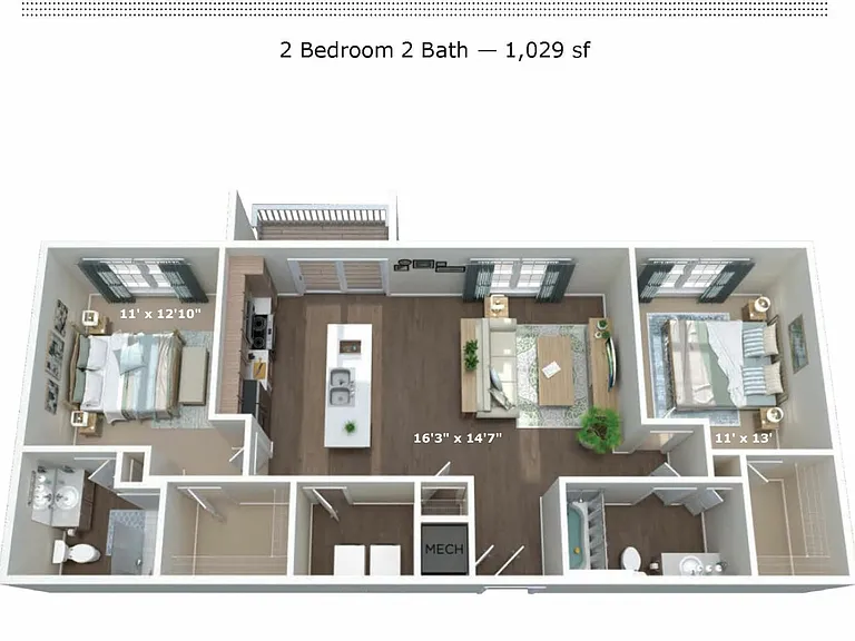 Wheelhouse Apartments on the Monon — Photo 36