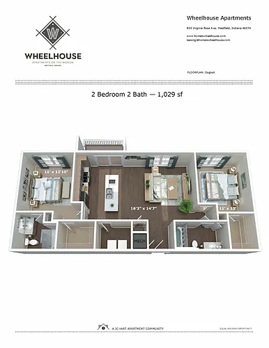 Floor plan Dugout 2.2