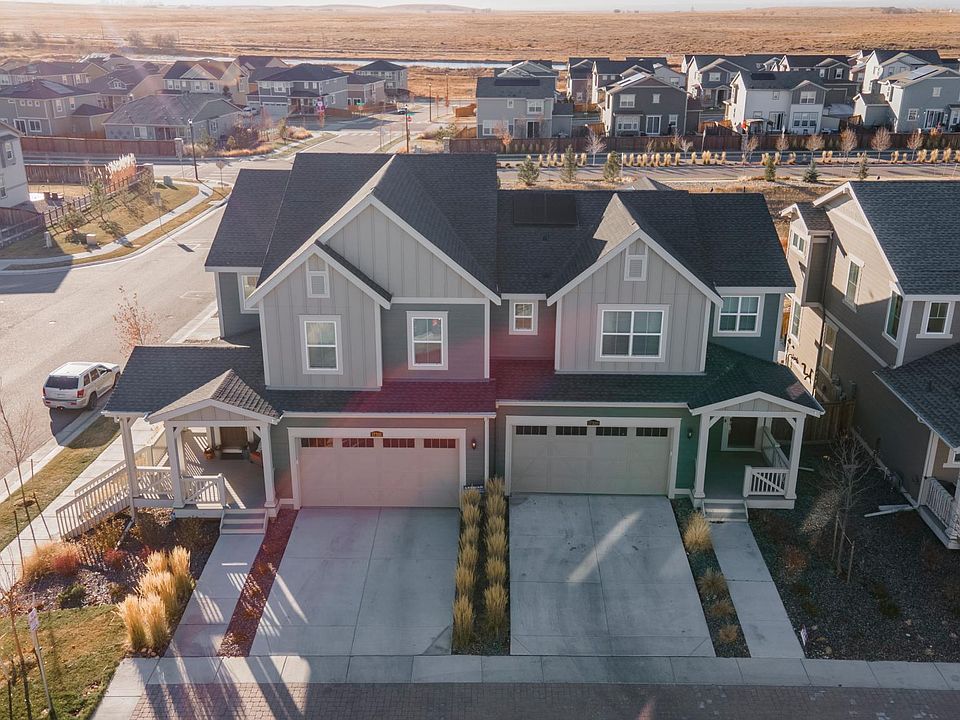 Aerial View of Paired Home