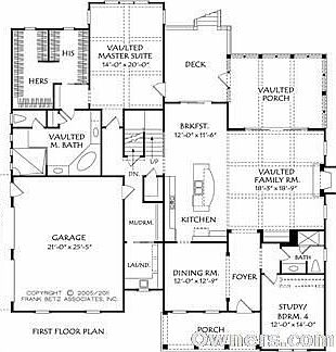 First Floor - 1st Fl Master & Guest Suites!
