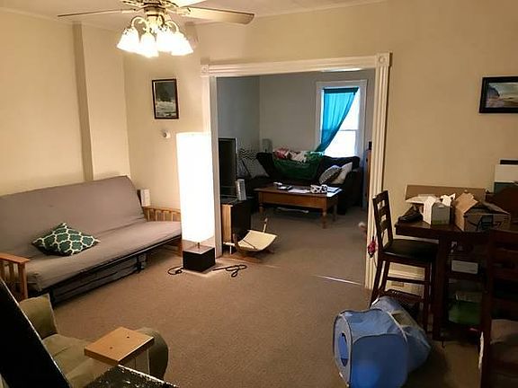 Living room from the kitchen door