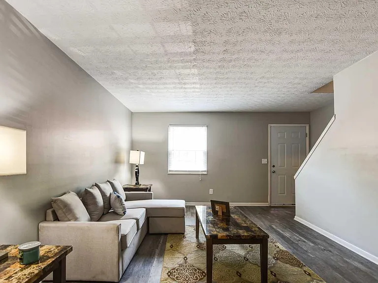 Spacious Livingroom with Upgraded flooring.