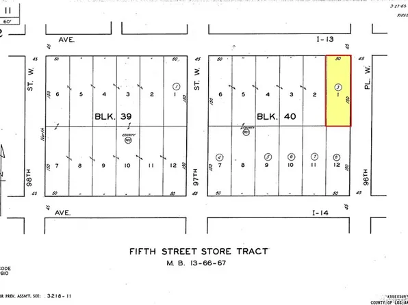 96 Saint W Avenue I #13-lot 1, Lancaster, CA 93536