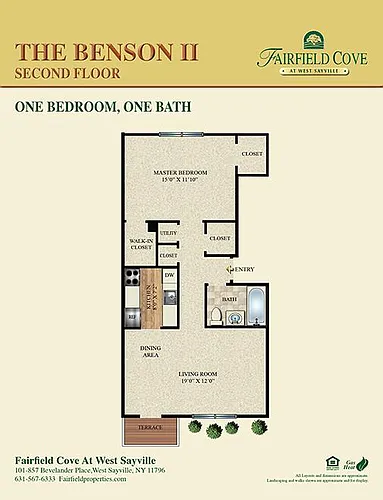 Floor plan The Benson II