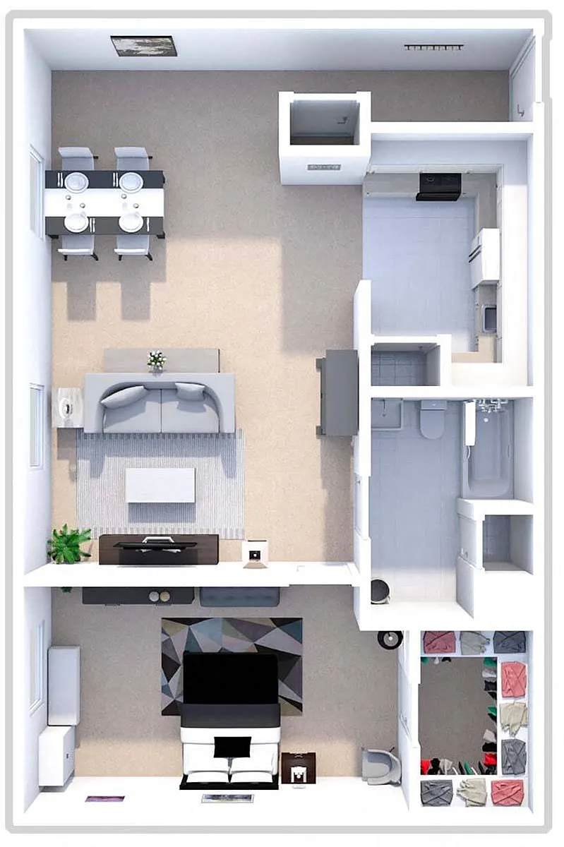 Floor plan The Jefferson