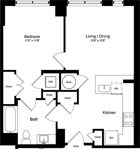 Floor plan 1A3