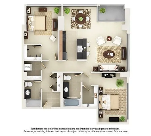 Floor plan B6