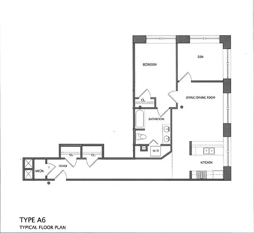 Floor plan A6