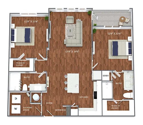 Floor plan Ruby