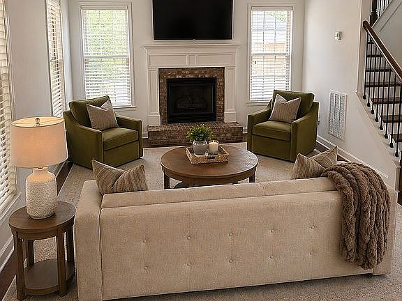 Family Room w/ fireplace