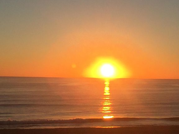 Sunrise from Bedroom balcony