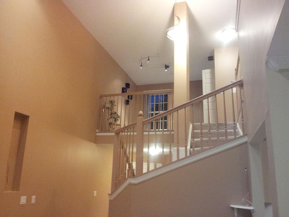 High ceiling view