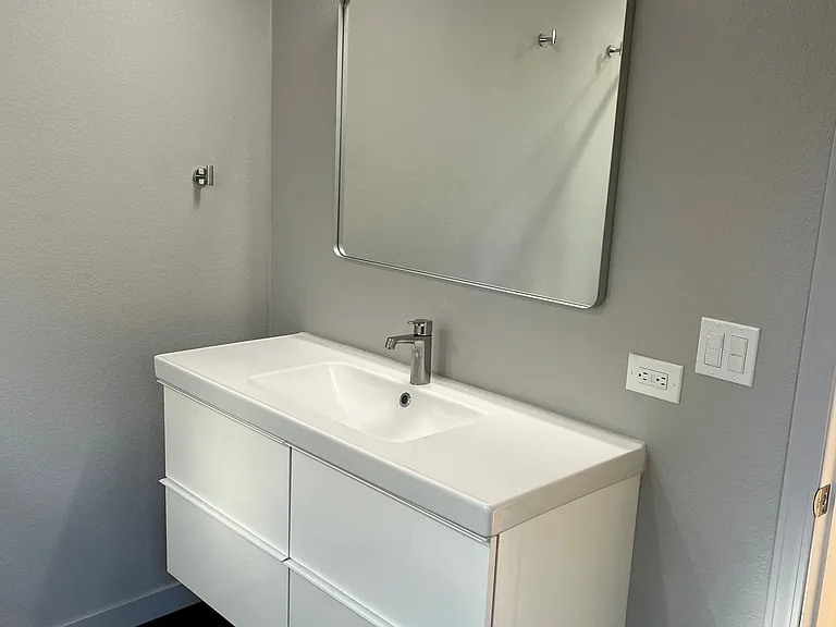 Bathroom modern vanity with storage