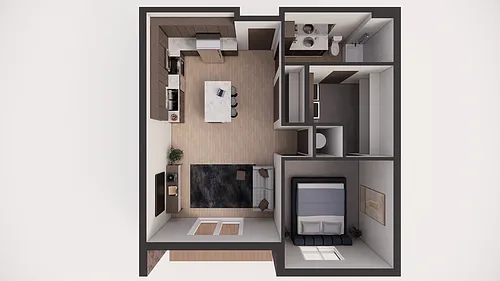 Floor plan Sunrise