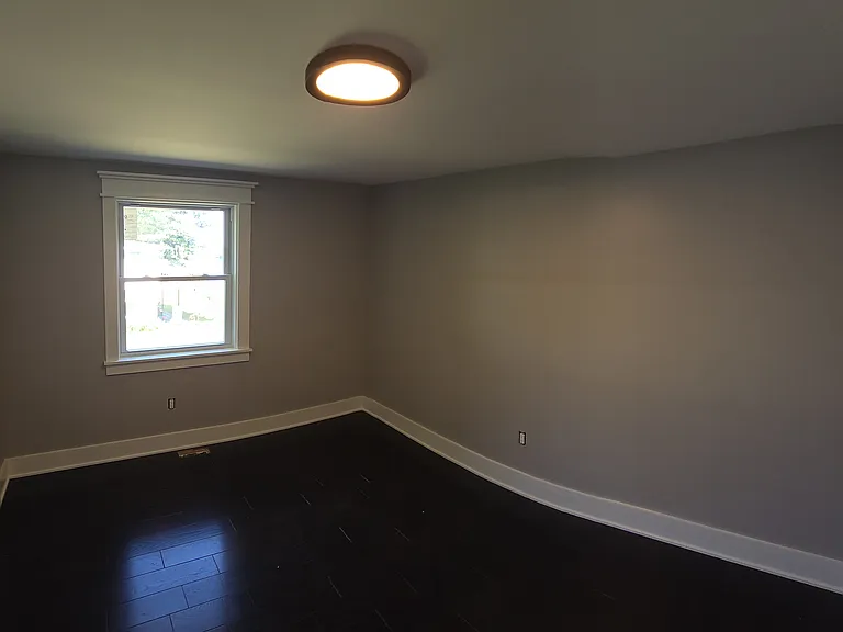 Second top floor bedroom with one closet
