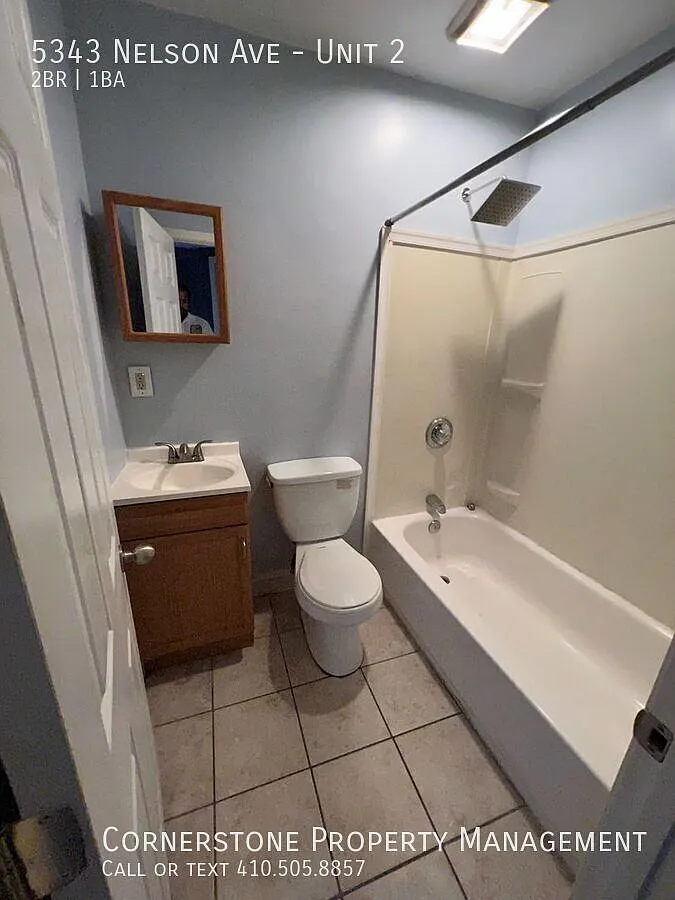 2 Bedroom: 1 Full Bath | $1195 | 5343 Nelson Ave Baltimore, MD 21215 Section 8 Accepted — Photo 4