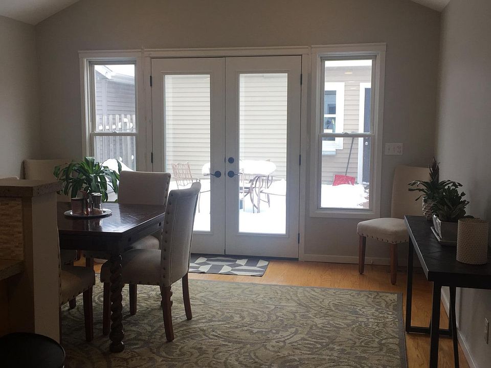 Dining Room with French Doors to Backyard