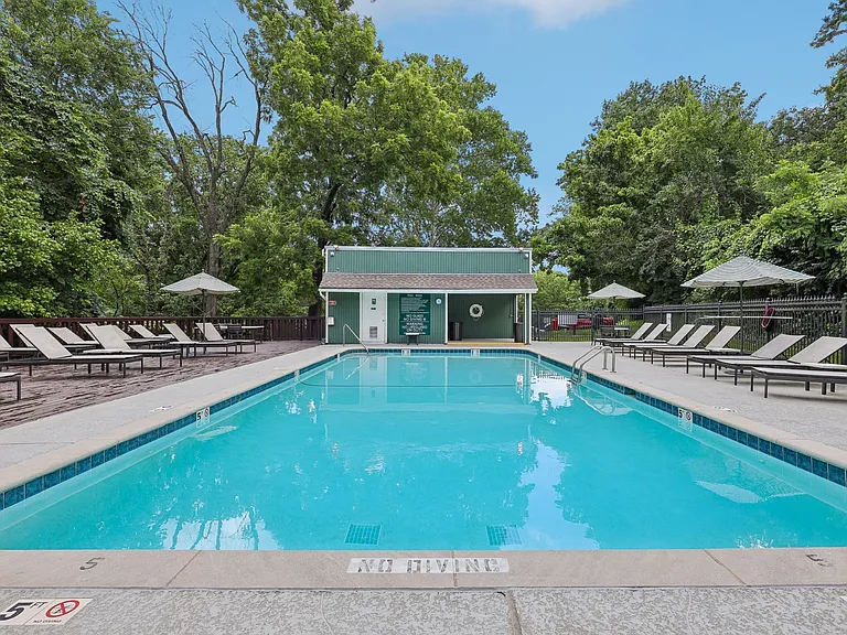 Outdoor Pool at The Annaline Apartments in Nashville, TN 37217