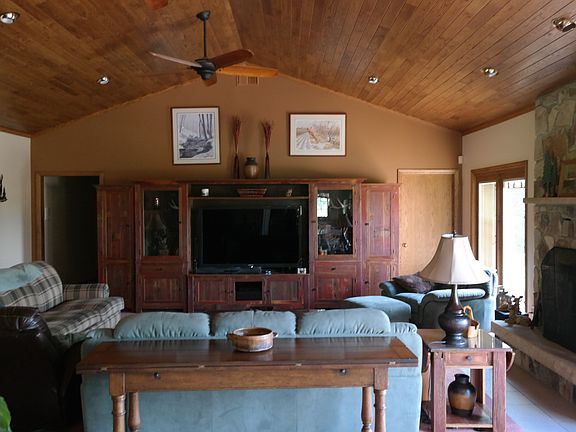 vaulted oak ceiling