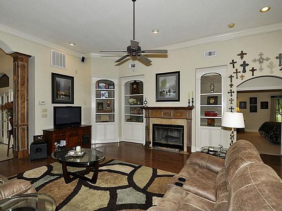 Spacious living area over looking the pool.