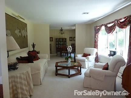 View of LR & DR from foyer