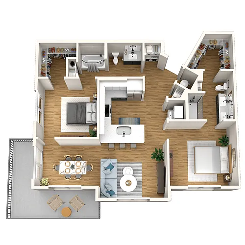 Floor plan B2