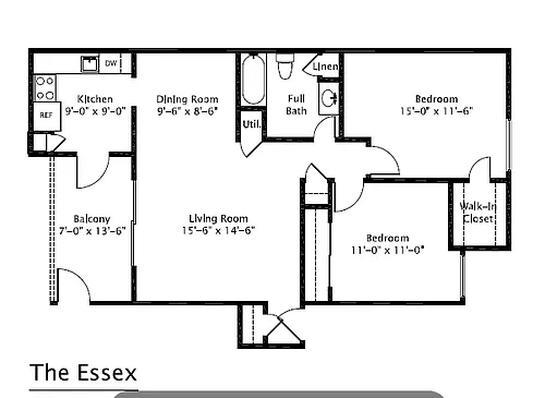 Floor plan Essex