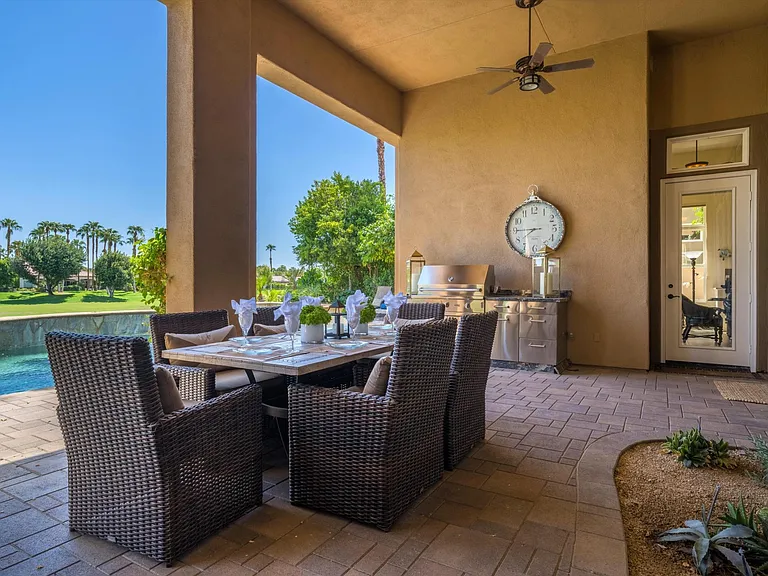 Outdoor dining and new BBQ