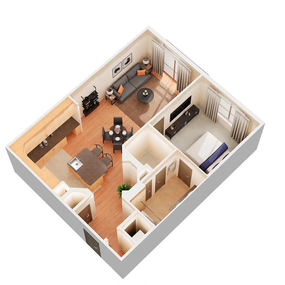Floor plan A2E