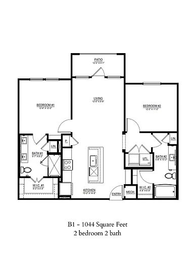 Floor plan B1