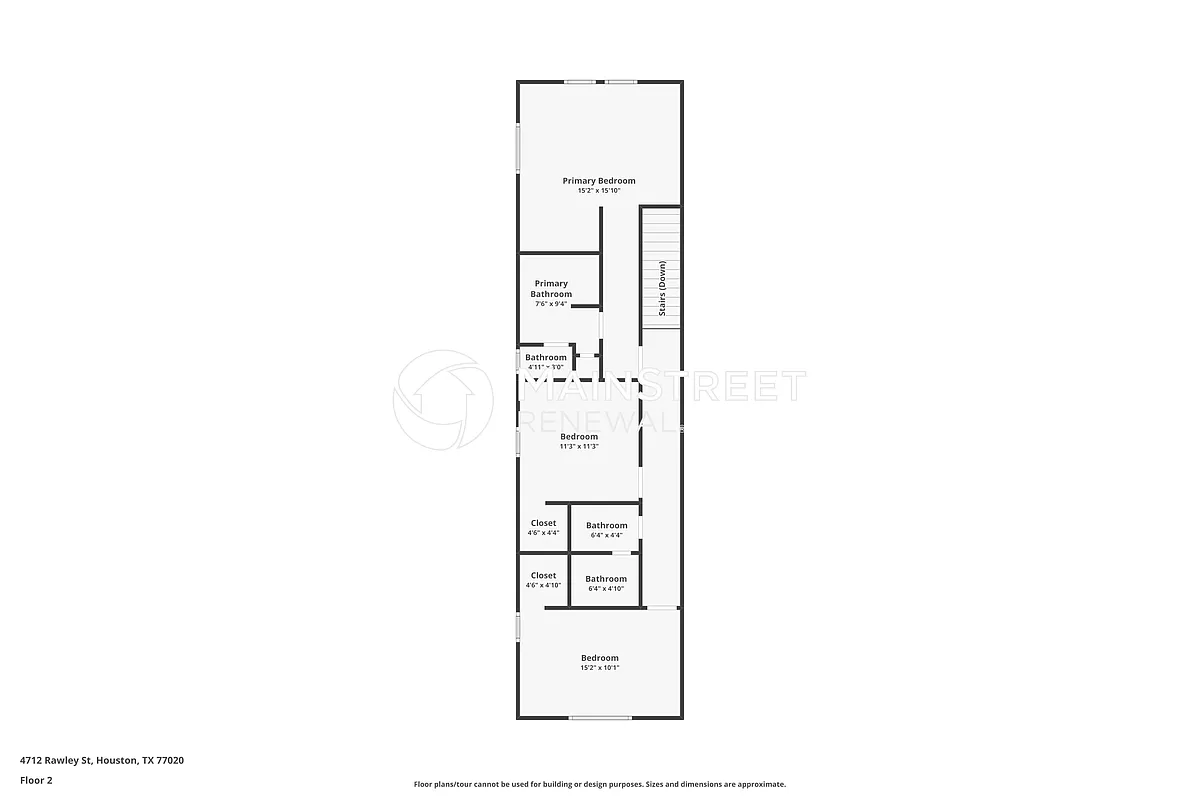 Floor Plan - 4712 Rawley St #A