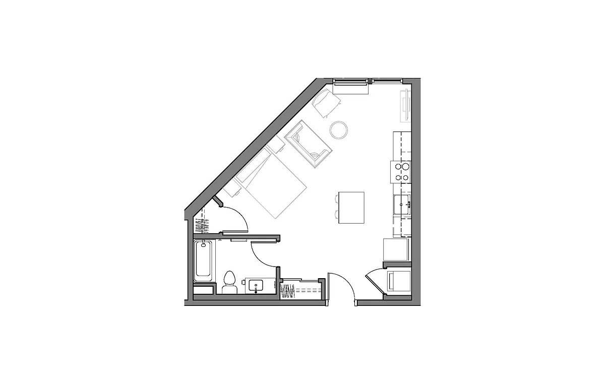Floor plan The Fitzgerald