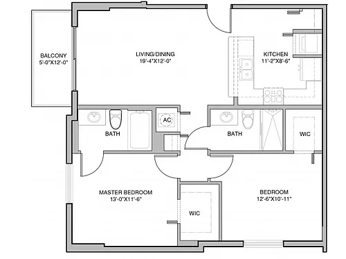Floor plan B2