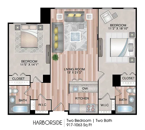 Floor plan Harborside