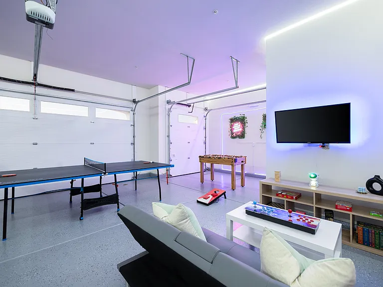Garage Game Room