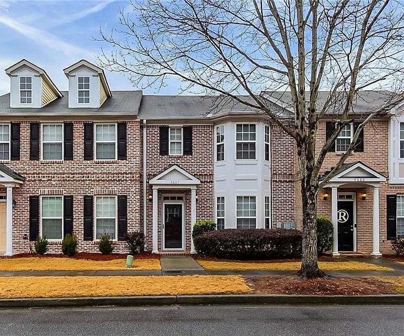 Front brick with bay windows