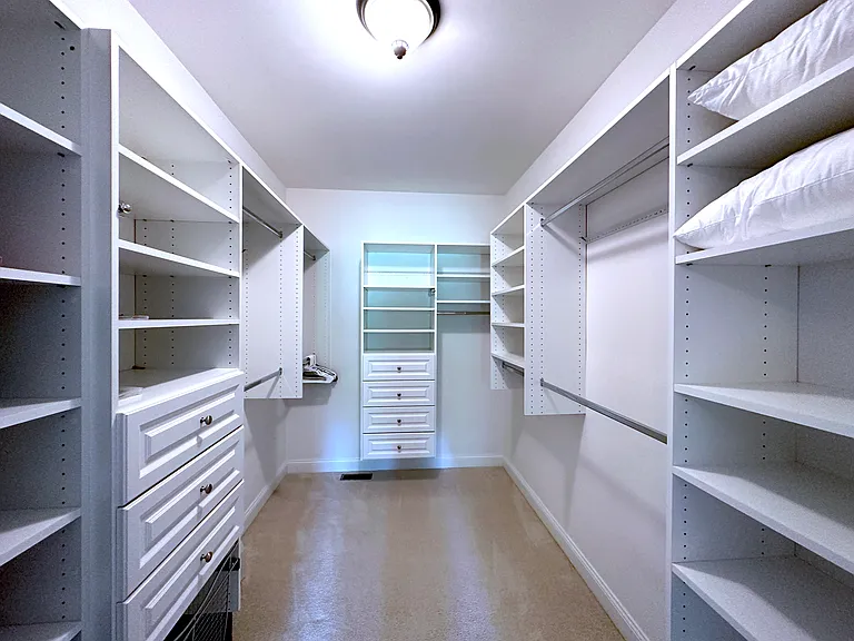 Walk-In Closet for Master Bedroom Downstairs