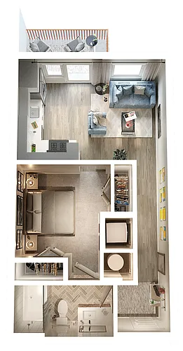 Floor plan A1A
