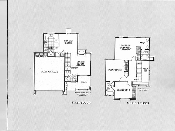 Floor plan, sunroom not incl