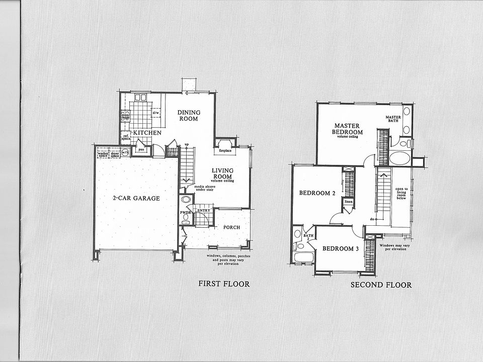 Floor plan, sunroom not incl