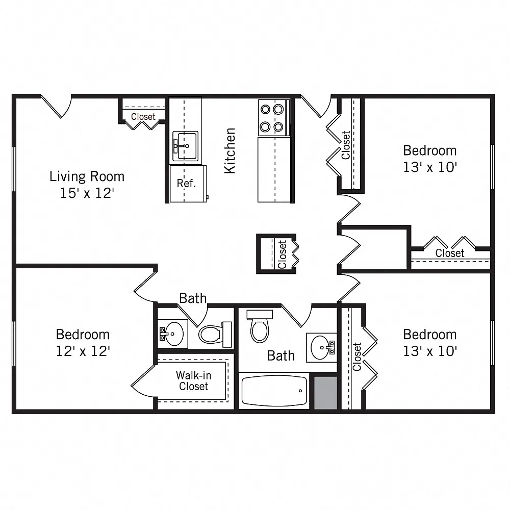 Floor plan The Edgewood