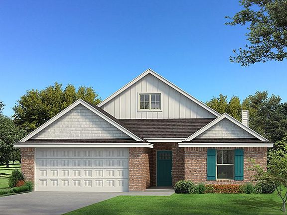 Homes by Taber Kamber A Brick Elevation - Pop of Color